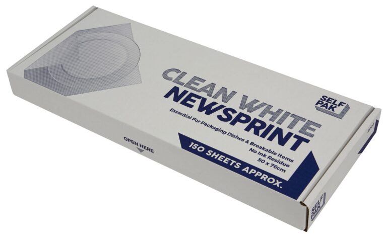 Newspaper white sheets